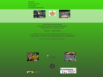 krommenhaakfeesten.be snapshot