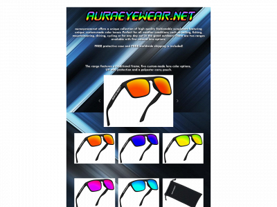 auraeyewear.net snapshot