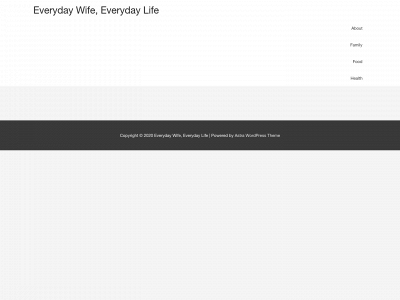 theeverydaywife.com snapshot