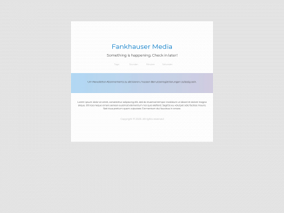 fankhausermedia.agency snapshot