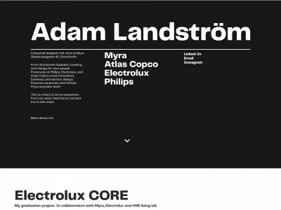 adamlandstrom.com snapshot