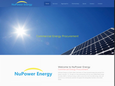 nupowerenergy.com snapshot