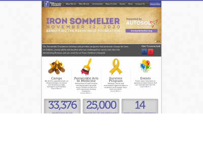 periwinklefoundation.org snapshot