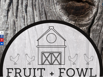 fruitandfowl.com snapshot