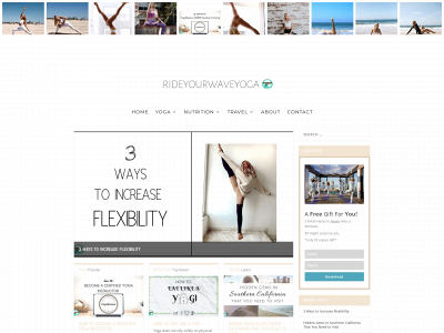 rideyourwaveyoga.com snapshot