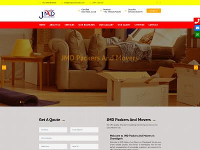 jmdpackersandmovers.co.in snapshot