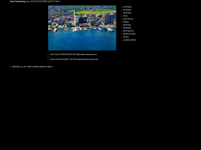 onekcontracting.com snapshot