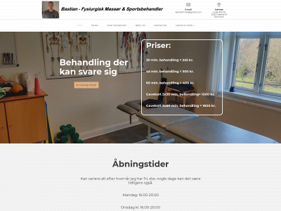 bsjmassage.dk snapshot
