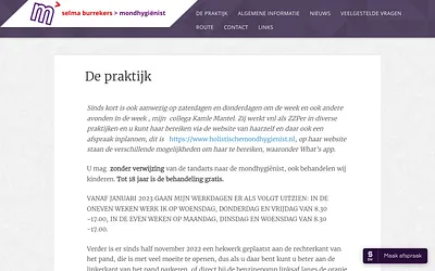 praktijk-mondhygiene.nl snapshot