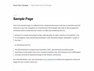 knowyourconcepts.com snapshot