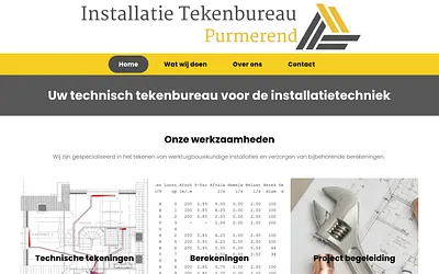 installatietekenbureaupurmerend.nl snapshot
