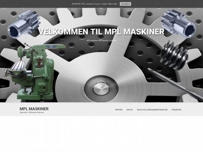 mplmaskiner.dk snapshot