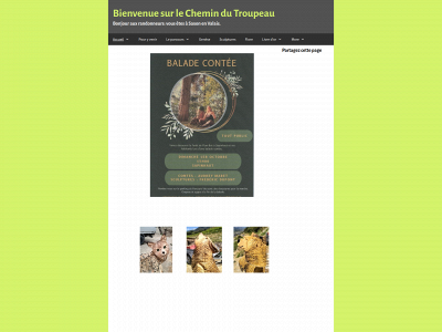 lechemindutroupeau.ch snapshot