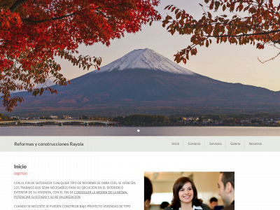 reformasconstruccionesrayola.es snapshot