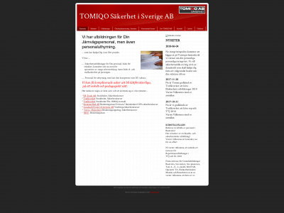 tomiqo.se snapshot