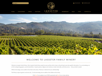 lasseterfamilywinery.com snapshot