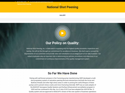 nationalshotpeening.com snapshot