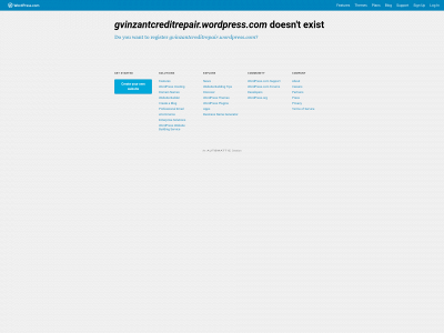 gvinzantcreditrepair.com snapshot
