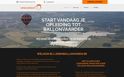 lerenballonvaren.be snapshot