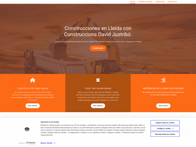 www.construccionsdavidjustribosl.es snapshot