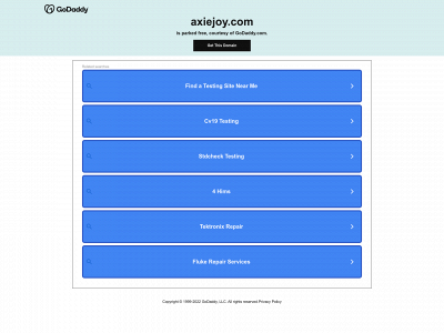 axiejoy.com snapshot