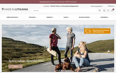 lietuviskigaminiai.lt snapshot