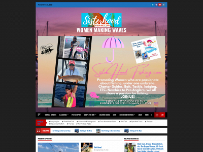 sisterhoodfishing.com snapshot