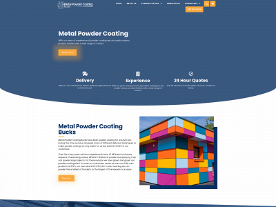 metalpowdercoating-bucks.co.uk snapshot