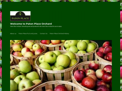 patonplaceorchard.com snapshot