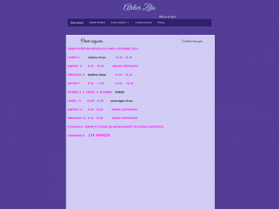 atelierzilio.it snapshot