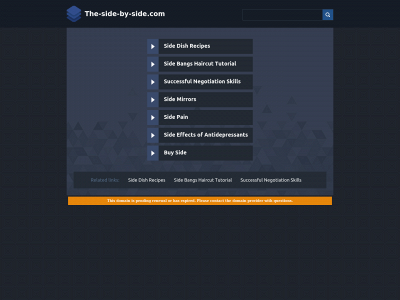 the-side-by-side.com snapshot