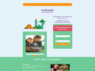 familiespejd.dk snapshot