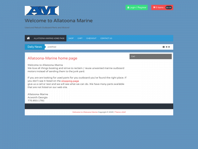 allatoona-marine.com snapshot