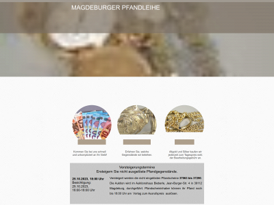 magdeburger-pfandleihe.de snapshot