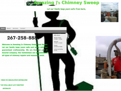 amazingjchimneysweep.com snapshot