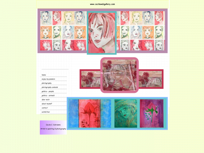 cecilewebgallery.com snapshot