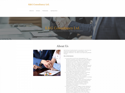 kandgconsultancy.com snapshot