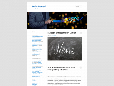 mediebloggen.dk snapshot