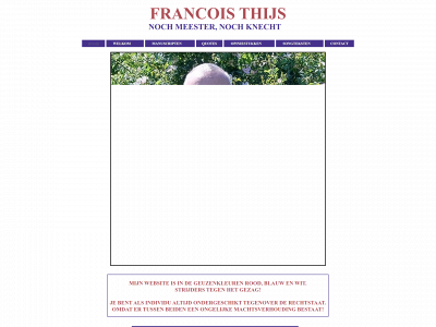 francoisthijs.be snapshot