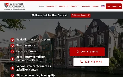taxiwester.nl snapshot