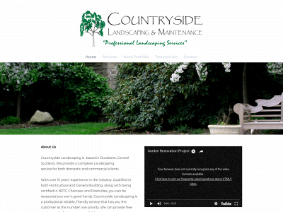 countrysidelandscaping.co.uk snapshot