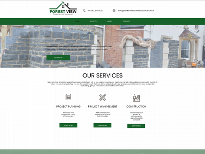 forestviewconstruction.co.uk snapshot