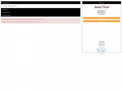 salonfleur.dk snapshot
