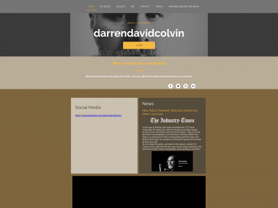 darrendavidcolvin.com snapshot