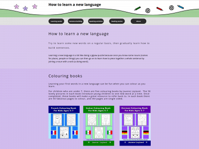 learnforeignwords.com snapshot