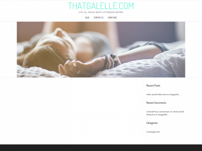 thatgalelle.com snapshot