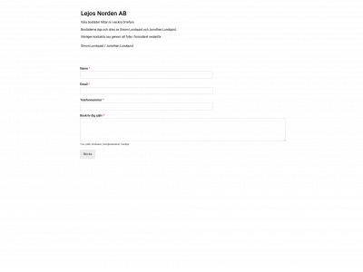 lejosab.se snapshot