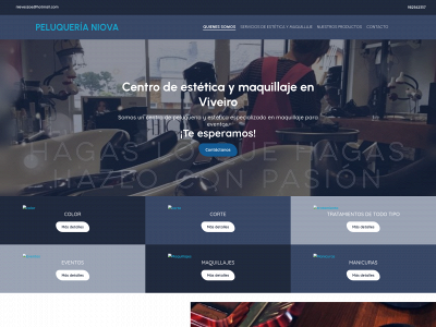 www.peluquerianiova.es snapshot