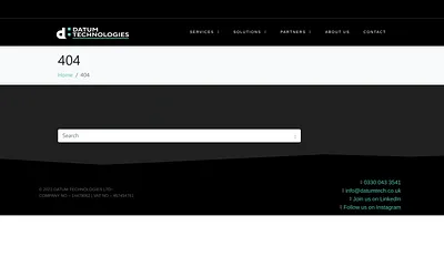 datumtech.co.uk snapshot