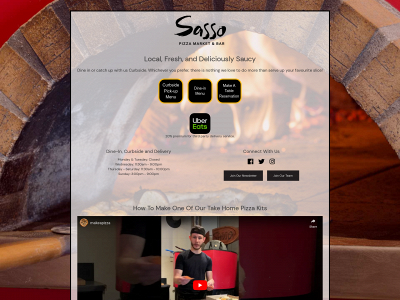sassopizzas.ca snapshot